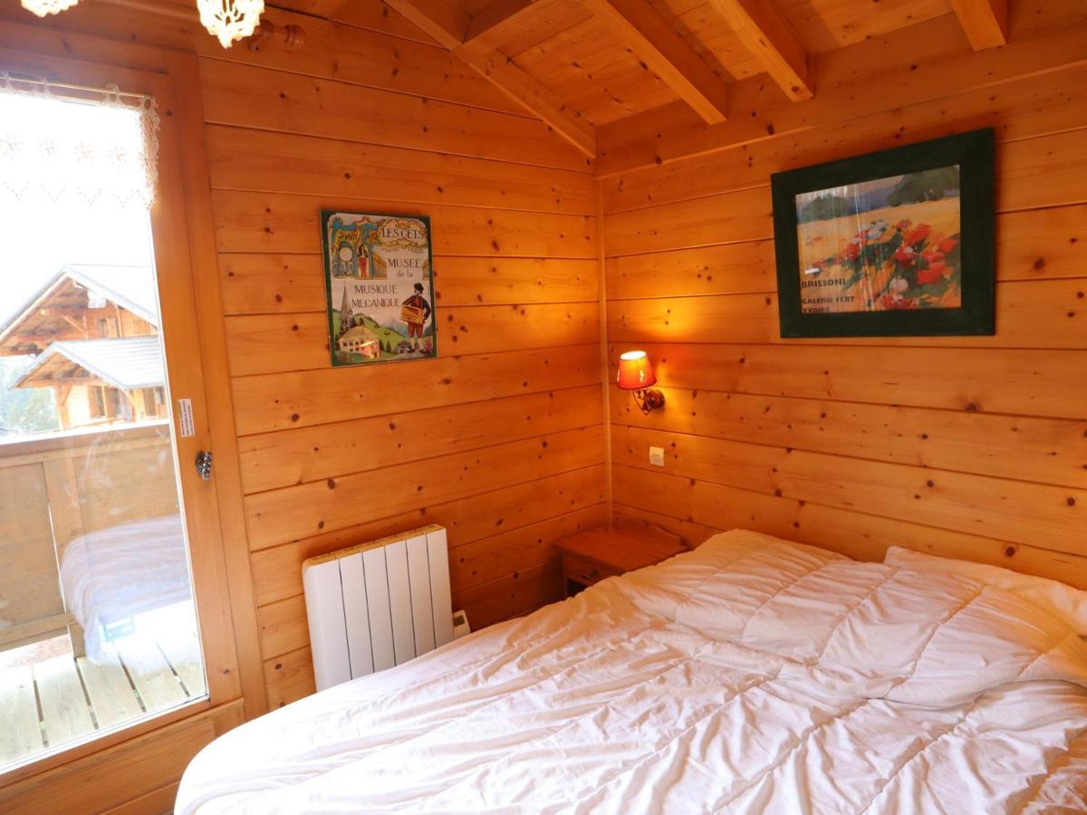 Chalet Cosy Aux Gets, Proche Du Lac Avec Sauna Et Parking Prive - Fr-1-623-58 Les Gets Kültér fotó