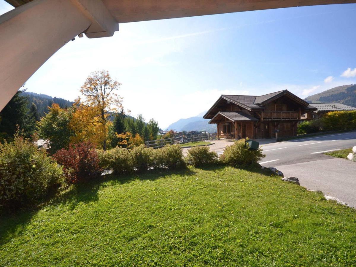 Chalet Cosy Aux Gets, Proche Du Lac Avec Sauna Et Parking Prive - Fr-1-623-58 Les Gets Kültér fotó